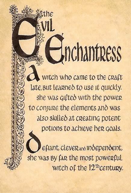 Magical enchantress